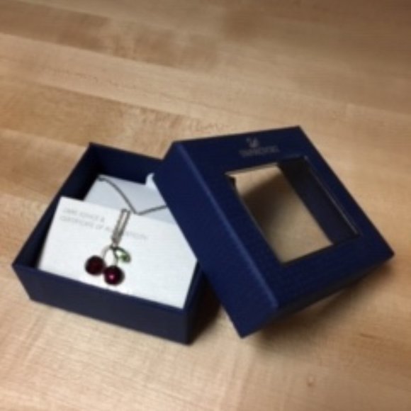 Swarovski Cherry Necklace - Picture 3 of 6